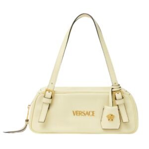 VERSACE TAG BOWLING SHOULDER BAG