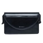 MARNI LOGO PRINT SHOULDER BAG