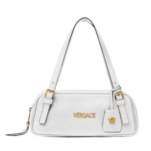 VERSACE TAG BOWLING SHOULDER BAG