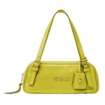 VERSACE TAG BOWLING SHOULDER BAG