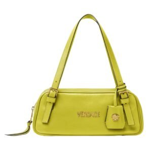 VERSACE TAG BOWLING SHOULDER BAG