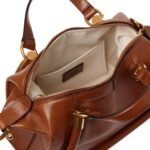 CHLOE SMALL PARATY 24 BAG IN SHINY LEATHER