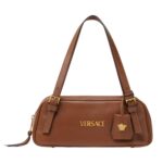 VERSACE TAG BOWLING SHOULDER BAG