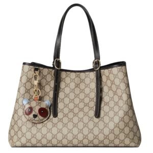 GG EMBLEM LARGE TOTE BAG