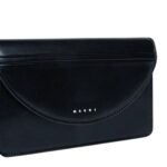 MARNI LOGO PRINT SHOULDER BAG