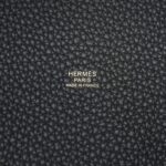 HERMES PICOTIN LOCK 18 DARK BRONZE CLEMENCE GOLD HARDWARE