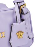 VERSACE TAG BOWLING SHOULDER BAG
