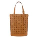 MCM AREN BUCKET TOTE IN VISETOS