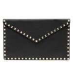 VALENTINO ROCKSTUD LARGE ENVELOPE CLUTCH BAG