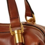 CHLOE SMALL PARATY 24 BAG IN SHINY LEATHER