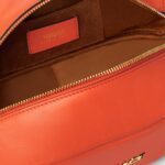 VERSACE TAG BOWLING SHOULDER BAG