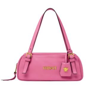 VERSACE TAG BOWLING SHOULDER BAG
