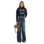 CHLOE SMALL PARATY 24 BAG IN SHINY LEATHER