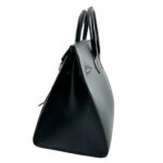 HERMES SAC FAUBOURG BIRKIN SELLIER 20 MATTE ALLIGATOR SO BLACK HARDWARE LIMITED EDITION