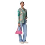 VERSACE TAG BOWLING SHOULDER BAG