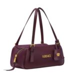 VERSACE TAG BOWLING SHOULDER BAG