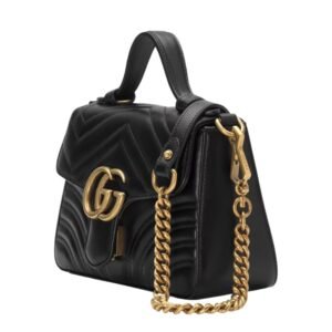 GG MARMONT SMALL TOP HANDLE BAG