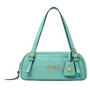 VERSACE TAG BOWLING SHOULDER BAG