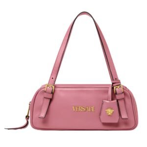 VERSACE TAG BOWLING SHOULDER BAG