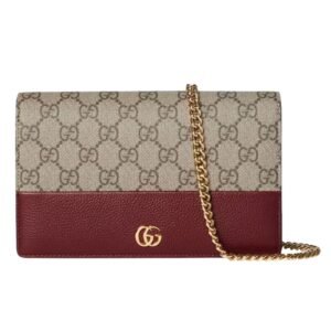 GG MARMONT WALLET ON CHAIN