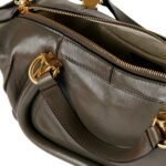 CHLOE SMALL PARATY 24 BAG IN SHINY LEATHER