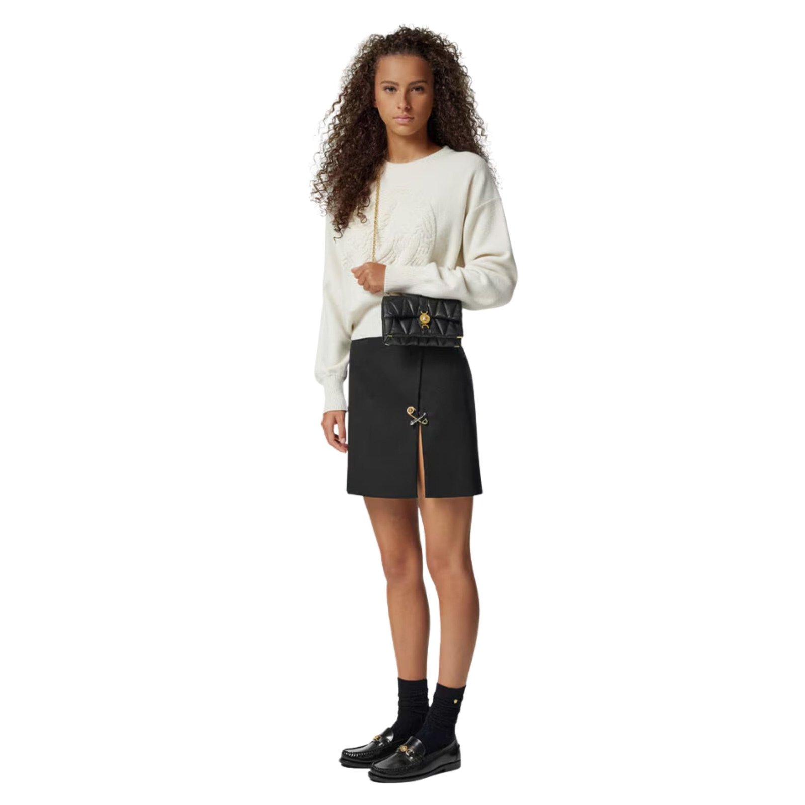 VERSACE KLEIO QUILTED MINI BAG