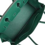 HERMES SHOULDER BIRKIN LIGHT 29 VERT MOYEN EVERCOLOR PALLADIUM HARDWARE
