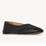 THE ROW AWAR FLAT SHOE IN LEATHER