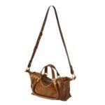 CHLOE SMALL PARATY 24 BAG IN SHINY LEATHER