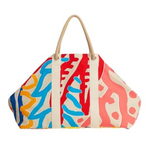 HERMES LE CHANT DES CIGALES BEACH BAG