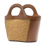 MARNI TROPICALIA LOGO EMBROIDERED TOTE BAG