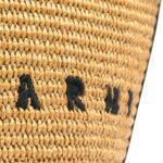 MARNI TROPICALIA LOGO EMBROIDERED TOTE BAG