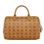 MCM ELLA BOSTON BAG IN VISETOS