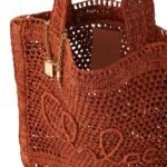 SUMMER BANANA TOTE BAG IN RAFFIA