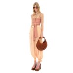 SUMMER BANANA HOBO BAG IN RAFFIA