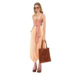 SUMMER BANANA TOTE BAG IN RAFFIA