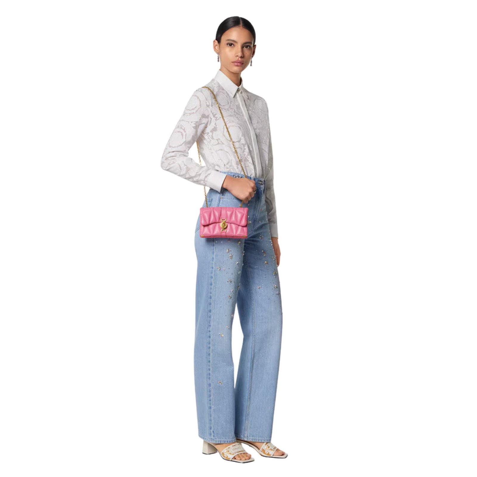 VERSACE KLEIO QUILTED MINI BAG