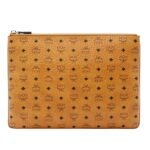 MCM MEDIUM LOGO CROSSBODY POUCH BAG