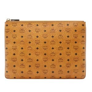 MCM MEDIUM LOGO CROSSBODY POUCH BAG