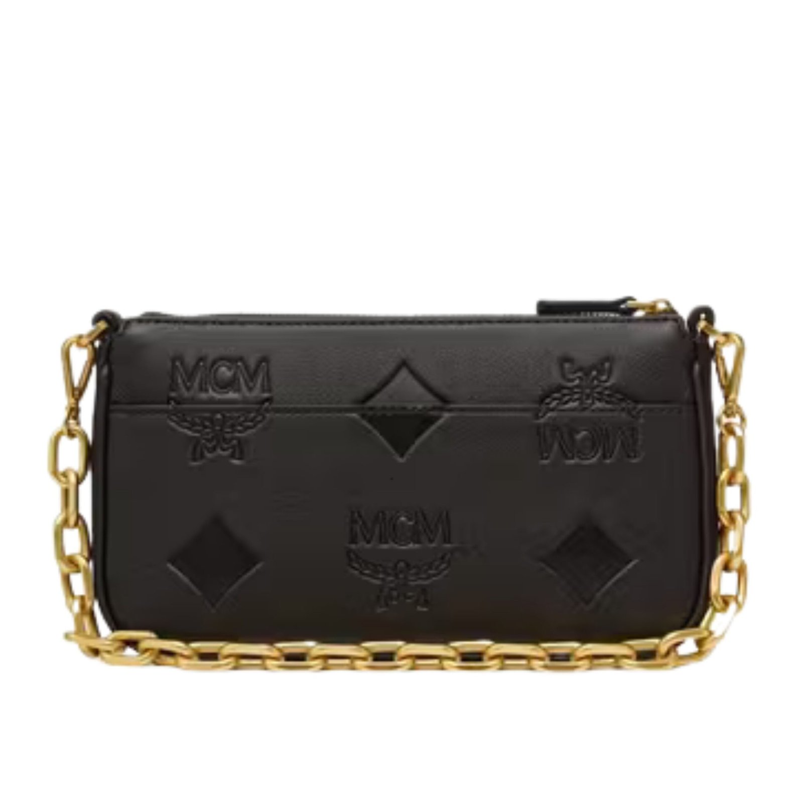 MCM AREN CHAIN CROSSBODY IN MAXI MONOGRAM LEATHER