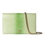 GG MARMONT PYTHON WALLET ON CHAIN