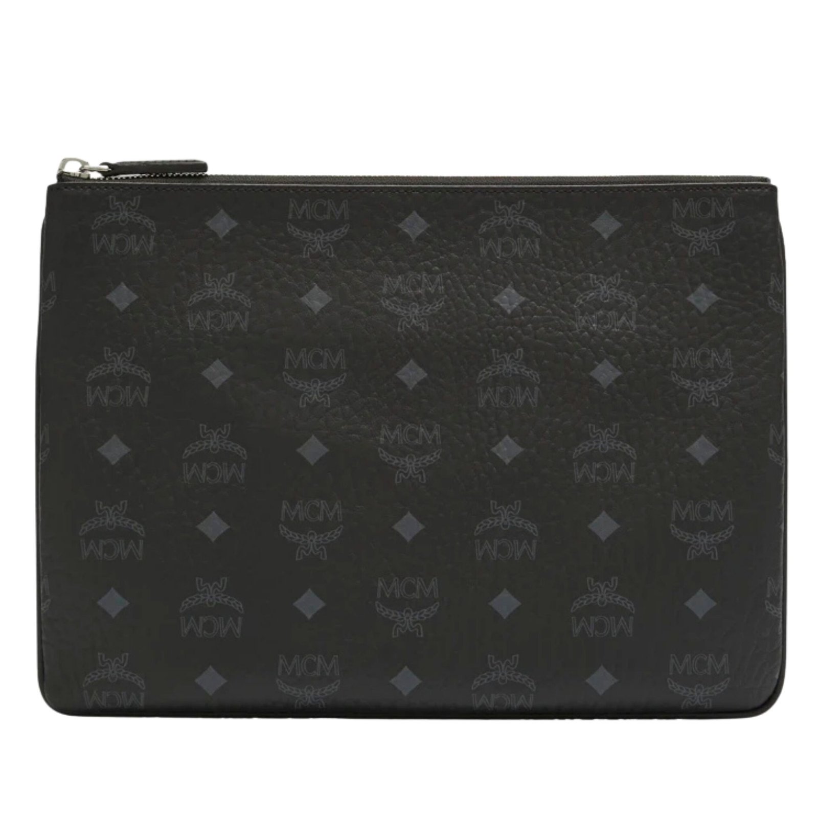 MCM MEDIUM LOGO CROSSBODY POUCH BAG