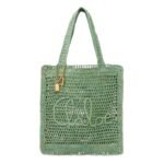 SUMMER BANANA TOTE BAG IN RAFFIA