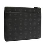 MCM MEDIUM LOGO CROSSBODY POUCH BAG