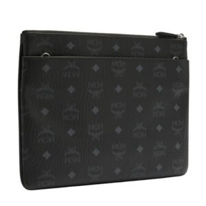 MCM MEDIUM LOGO CROSSBODY POUCH BAG