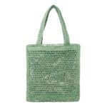 SUMMER BANANA TOTE BAG IN RAFFIA