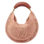 SUMMER BANANA HOBO BAG IN RAFFIA