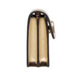 VALENTINO VLOGO SIGNATURE METALLIC GRAINY CALFSKIN WALLET WITH CHAIN