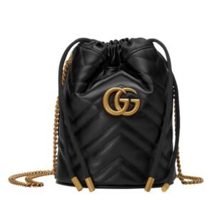 GG MARMONT SMALL BUCKET BAG