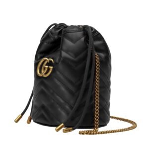 GG MARMONT SMALL BUCKET BAG